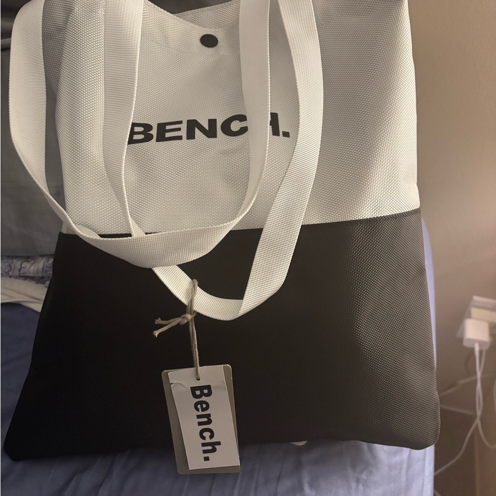 Nylon Bench brand tote